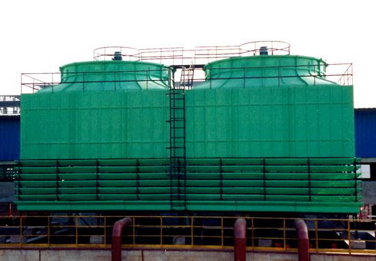 冷卻塔施工現(xiàn)場(chǎng)